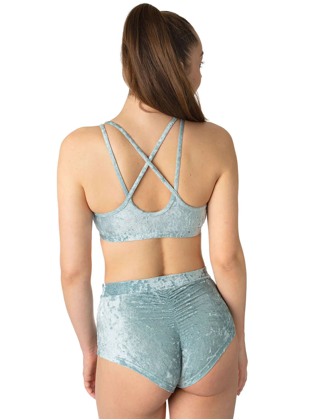 Velvet Pole Shorts Lola Frosty