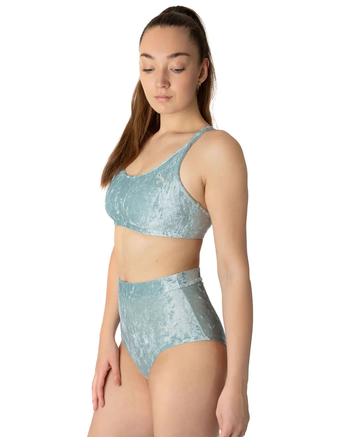 Velvet Pole Shorts Lola Frosty