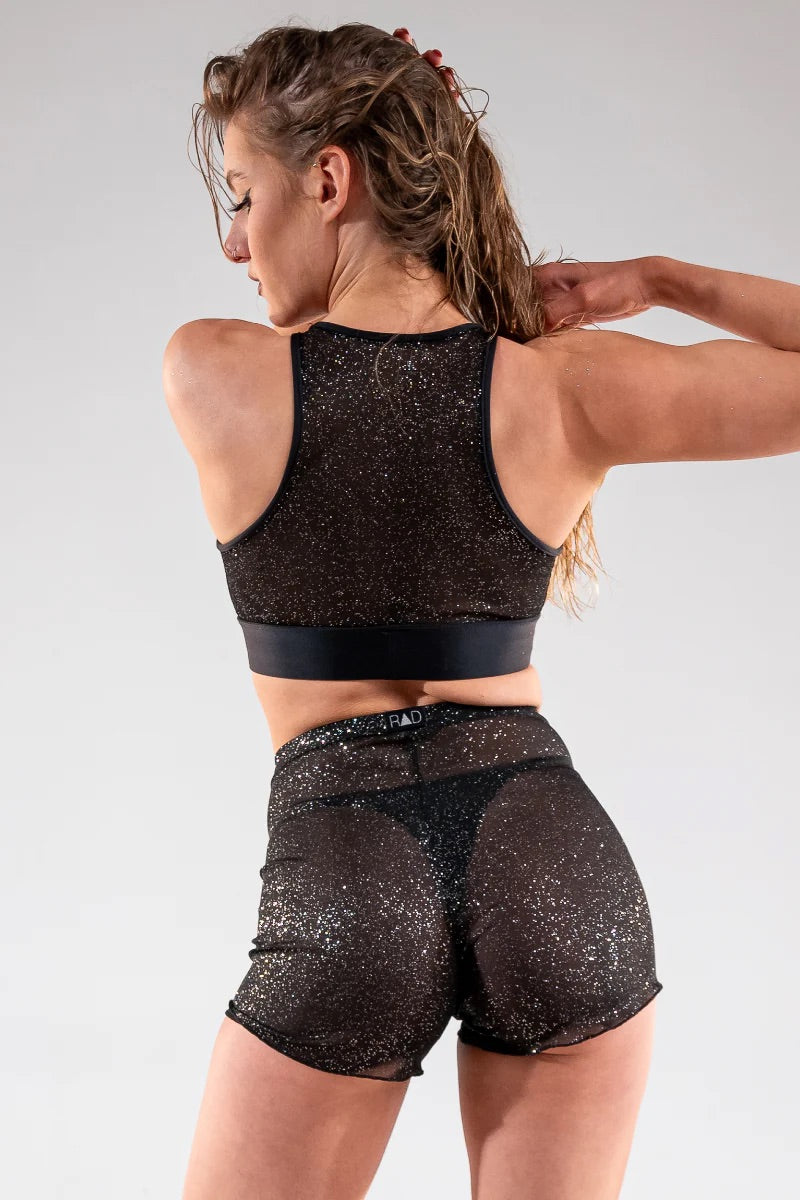 Twinkle tulle shorts - Black