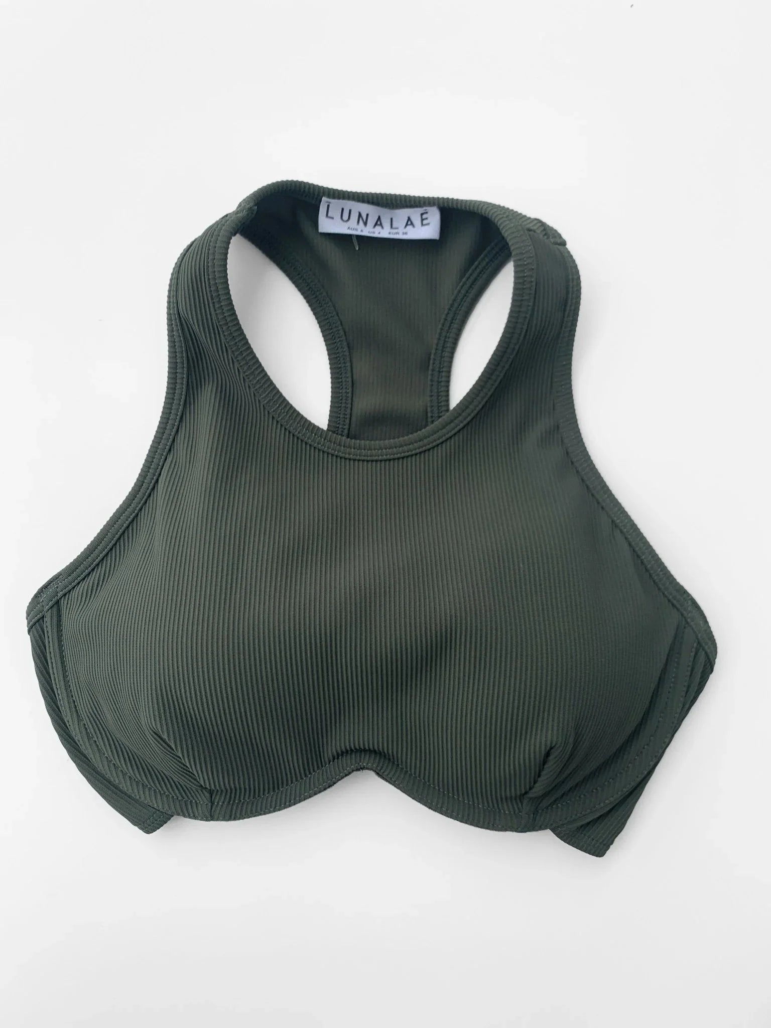 Zoey Top - Ribbed Underwire Crop