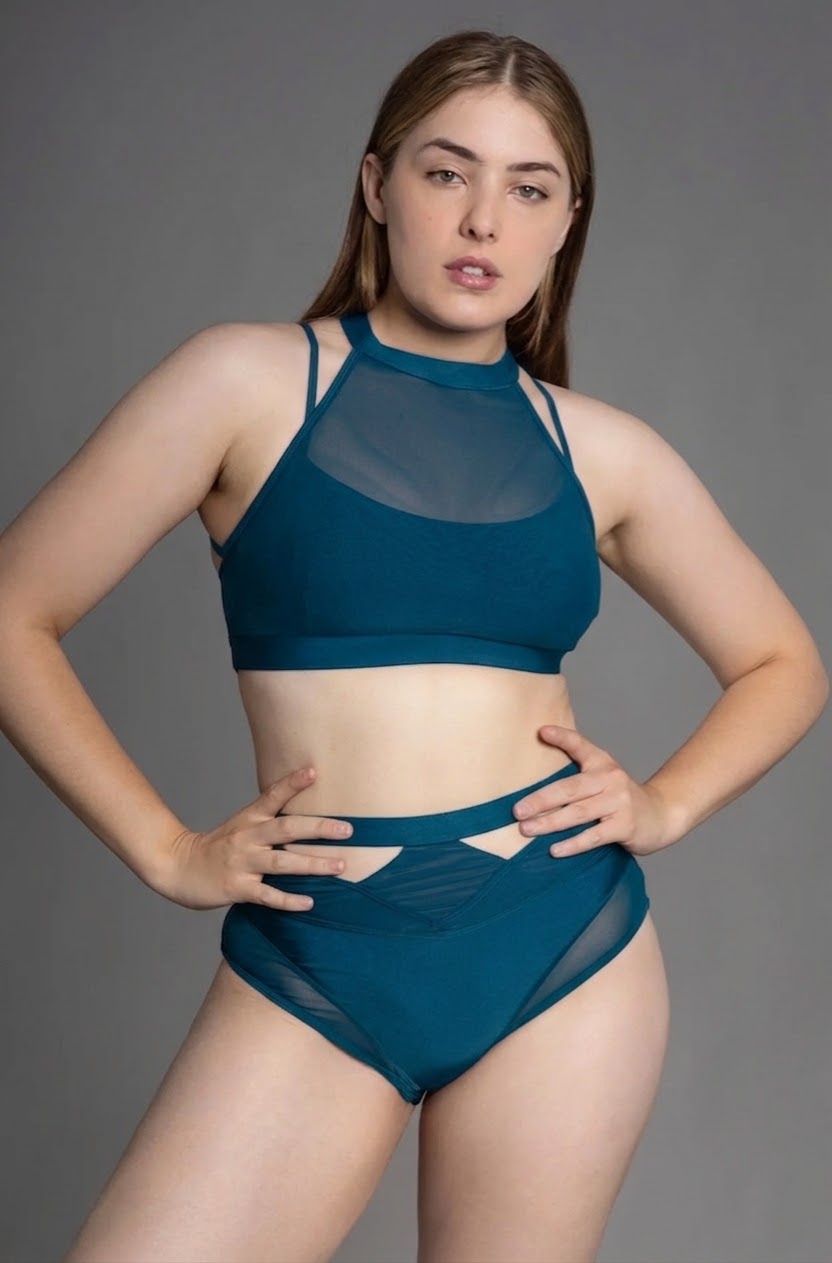 Grace Top Blue